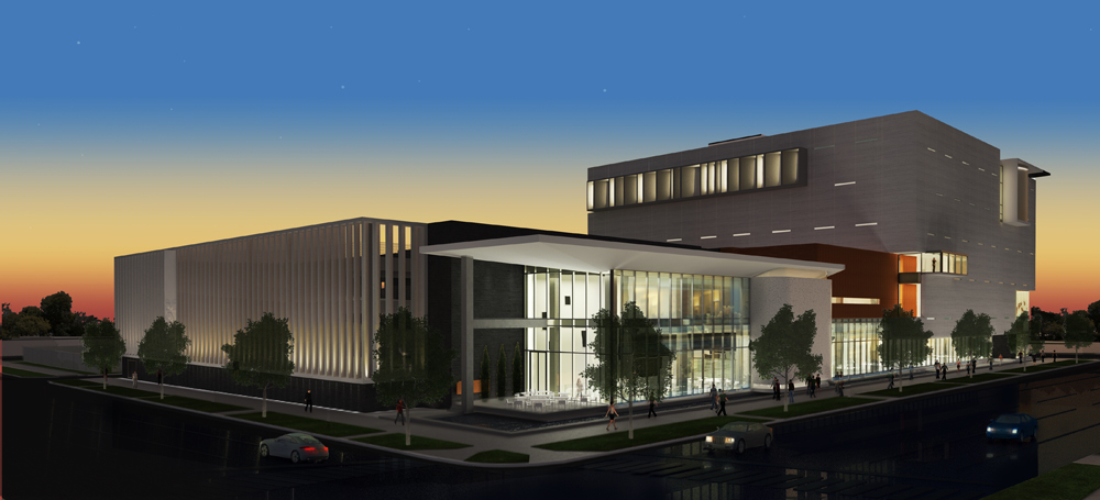 Rendering of the upcoming Museum of American Arts and Crafts Movement